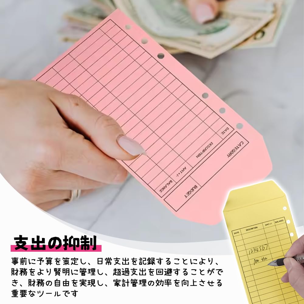 Amazon.co.jp: UrbanPulse 現金封筒 月謝袋 予算封筒 12色 12枚セット